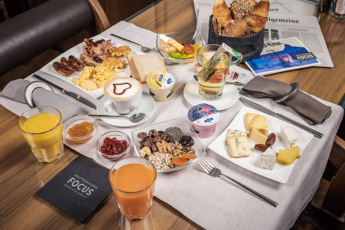 Frühstücksbuffet Zermatt