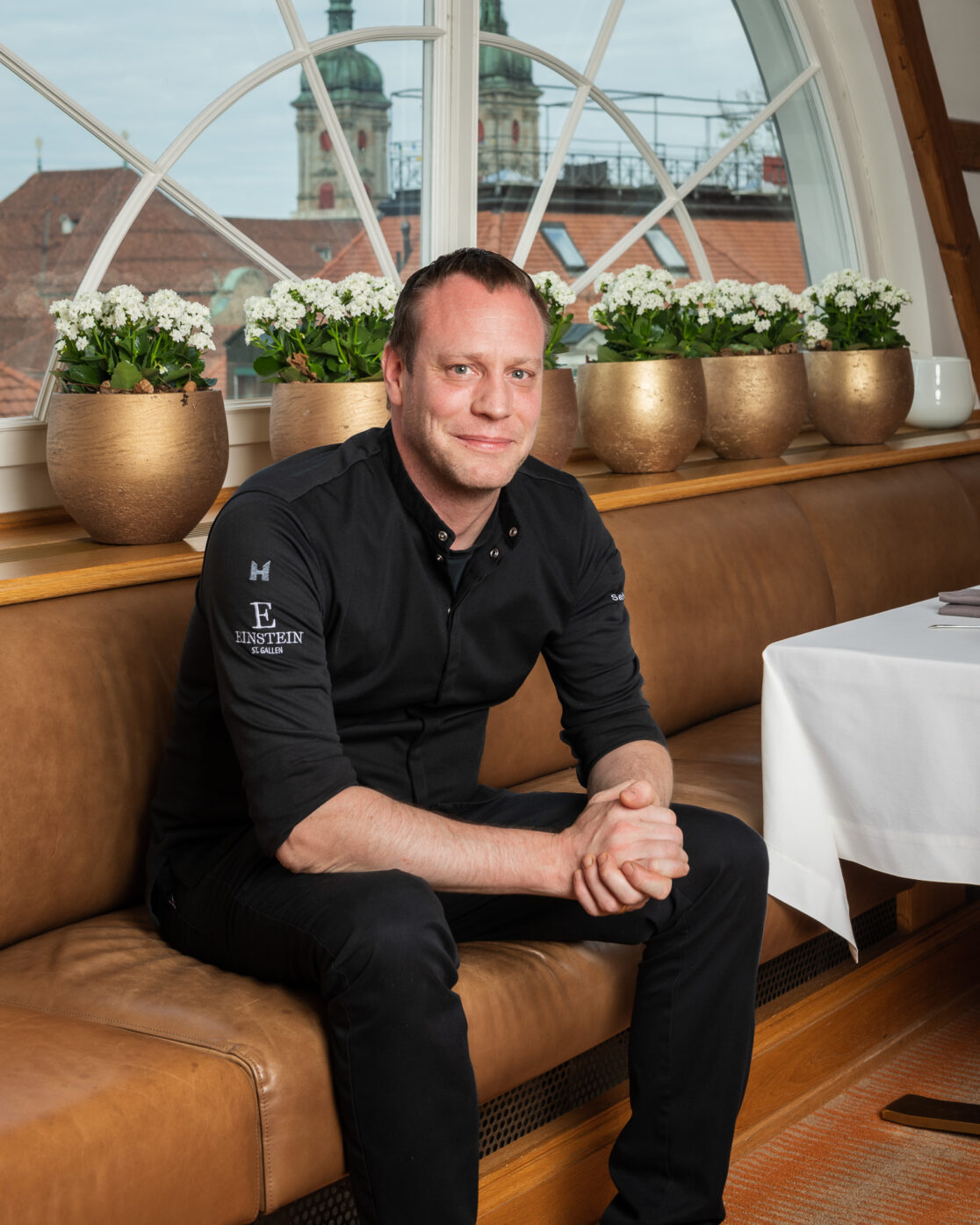 Porträt vom Küchenchef in St.Gallen.