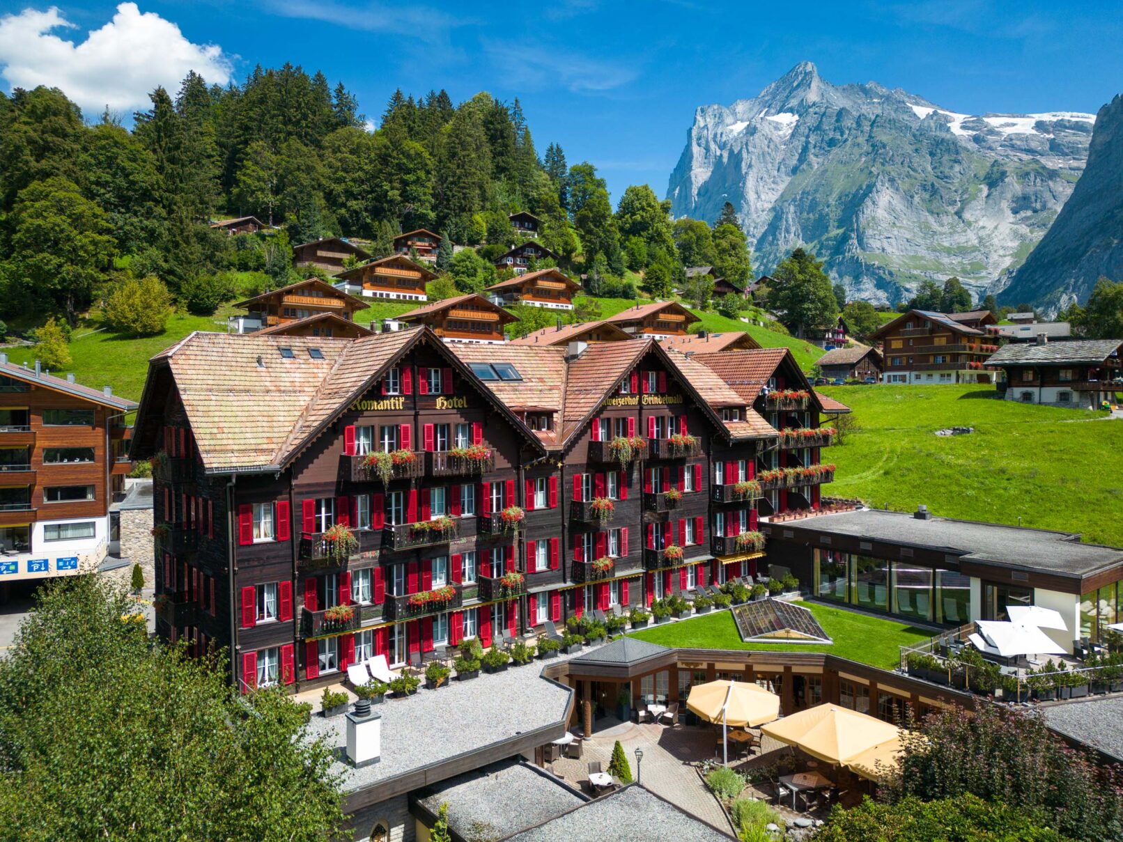 Luxus Hotel in Grindelwald.