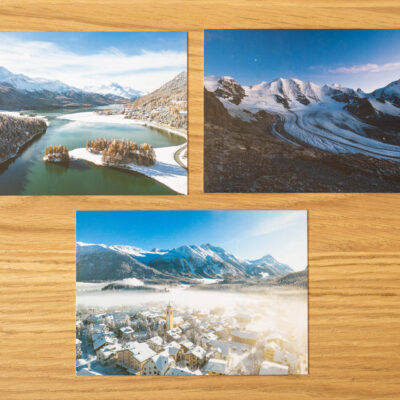 Postkarten Winterset (3 Stück)