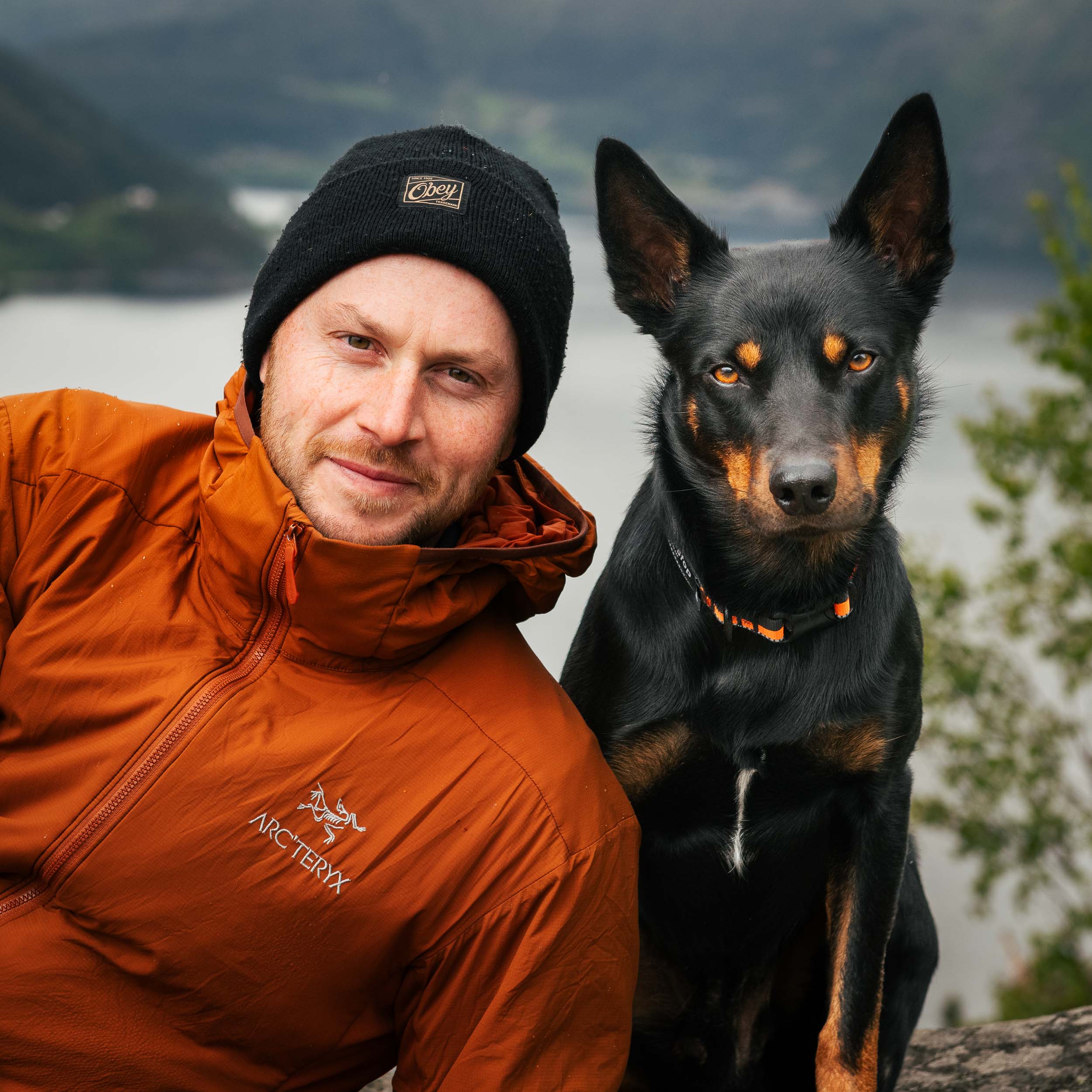 Steve Hadorn Steve Hadorn mit seinem Hund Pyro